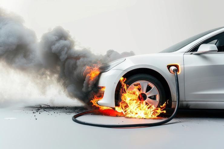 Battery Fire vs Gas Car