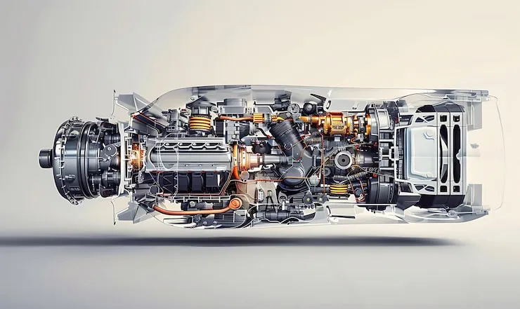 Hybrid Racing Engines