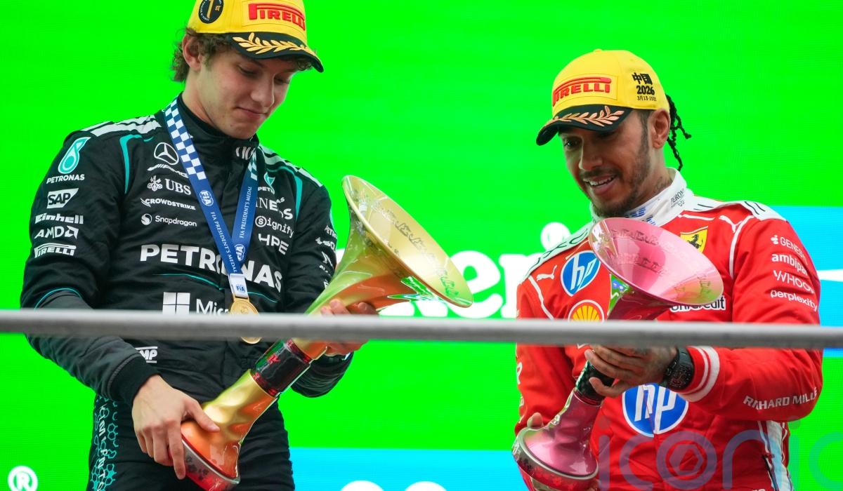 Hamilton Secures First Ferrari Podium