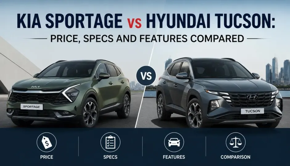Kia Sportage vs Hyundai Tucson: Price, Specs And Features Compared