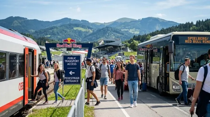 How to Get to Red Bull Ring Spielberg Without a Car?